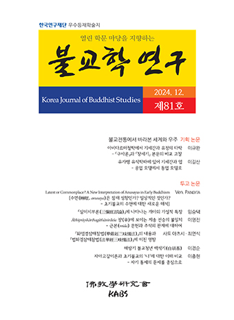 Korea Journal of Buddhist Studies